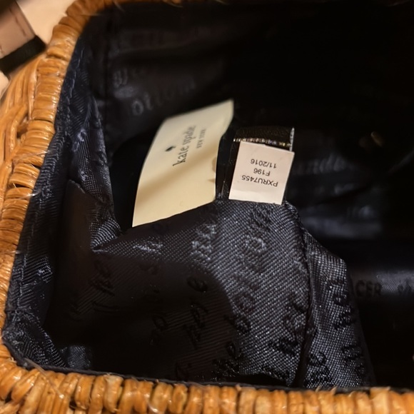 Kate Spade wicker camel bag - Picture 11 of 14